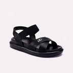 Black Comfy Casual Sandals