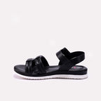 Black Comfy Sandals for Women