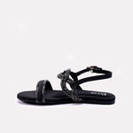 Black Fancy Sandals for Women