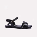 Womens Black Fancy Sandals