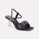 Womens Black Fancy Sandals 0421439