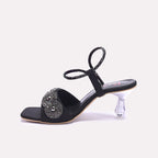 Womens Black Fancy Sandals 0421439