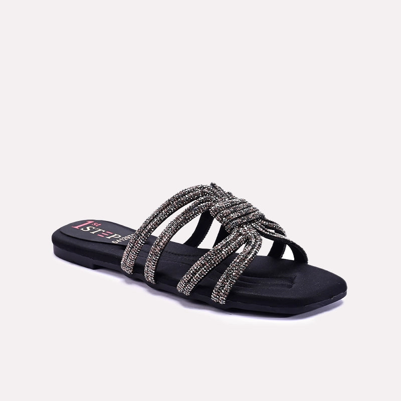 Womens Black Formal Slip On 0412979