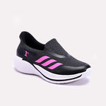 Black Slip on Sneakers