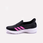 Black Slip on Sneakers for Women