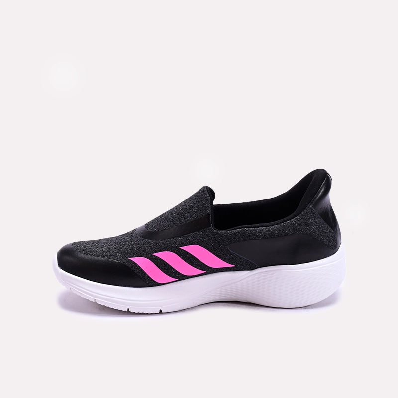 Black Slip on Sneakers for Women