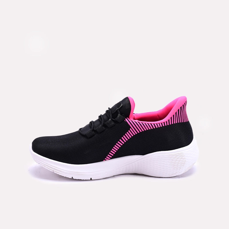 Black Sneakers Shoes for Women
