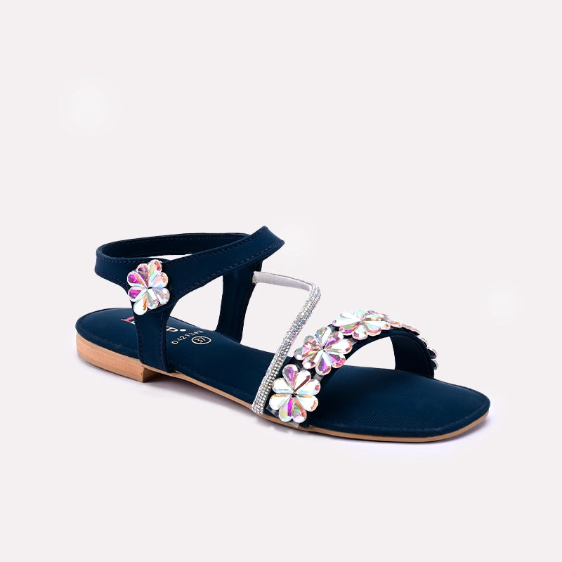 Womens Blue Fancy Sandals 0421349