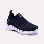 Blue Slip on Sneakers
