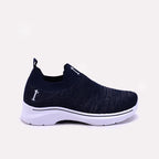 Womens Blue Slip on Sneakers