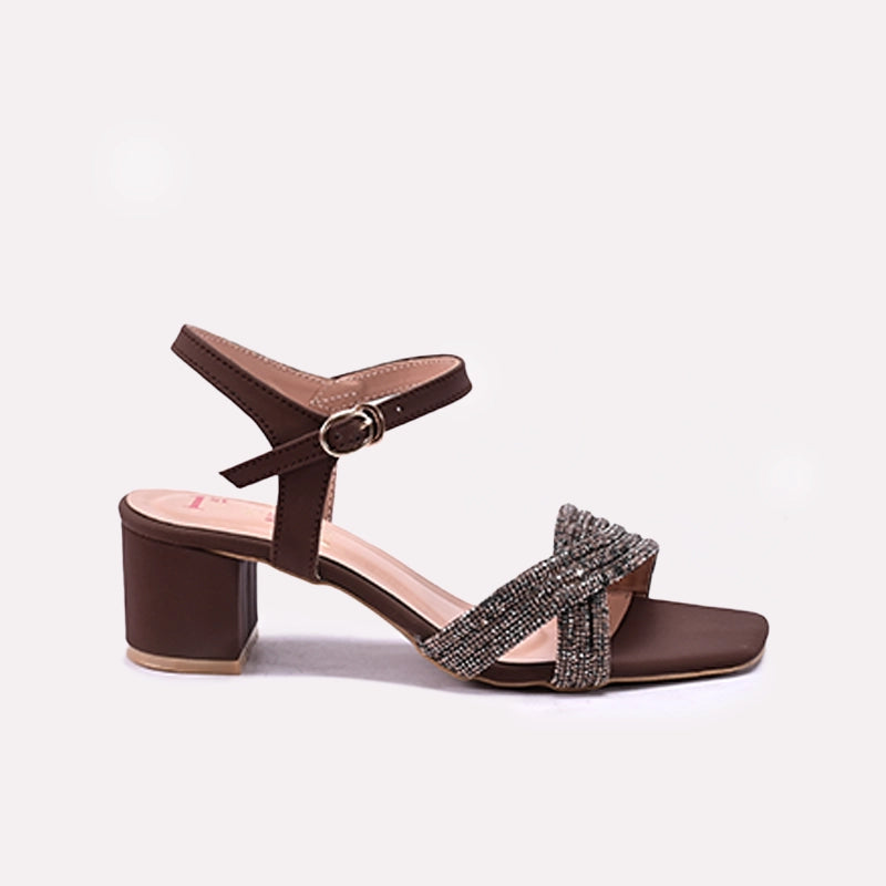 Mens Brown Fancy Sandals