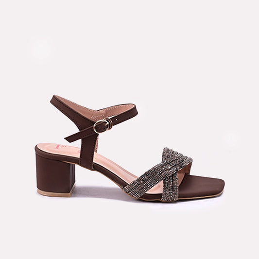 Mens Brown Fancy Sandals