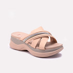 Fawn Chunky Casual Slippers