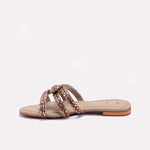 Womens Fawn Flat Fancy Slippers 0412800