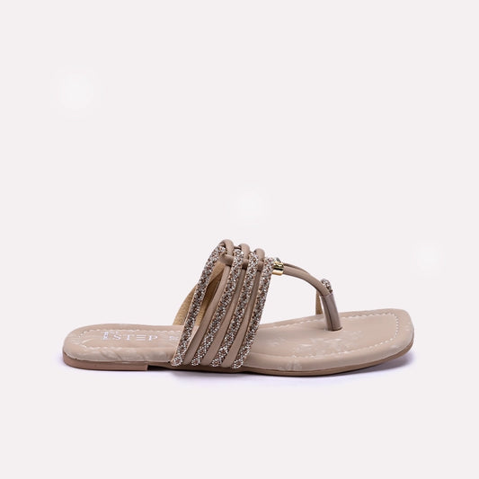 Womens Fawn Flat Fancy Slippers 0413175