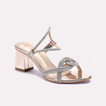 Womens Gold Bridal Sandals 0420853