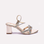 Womens Gold Bridal Sandals 0420853