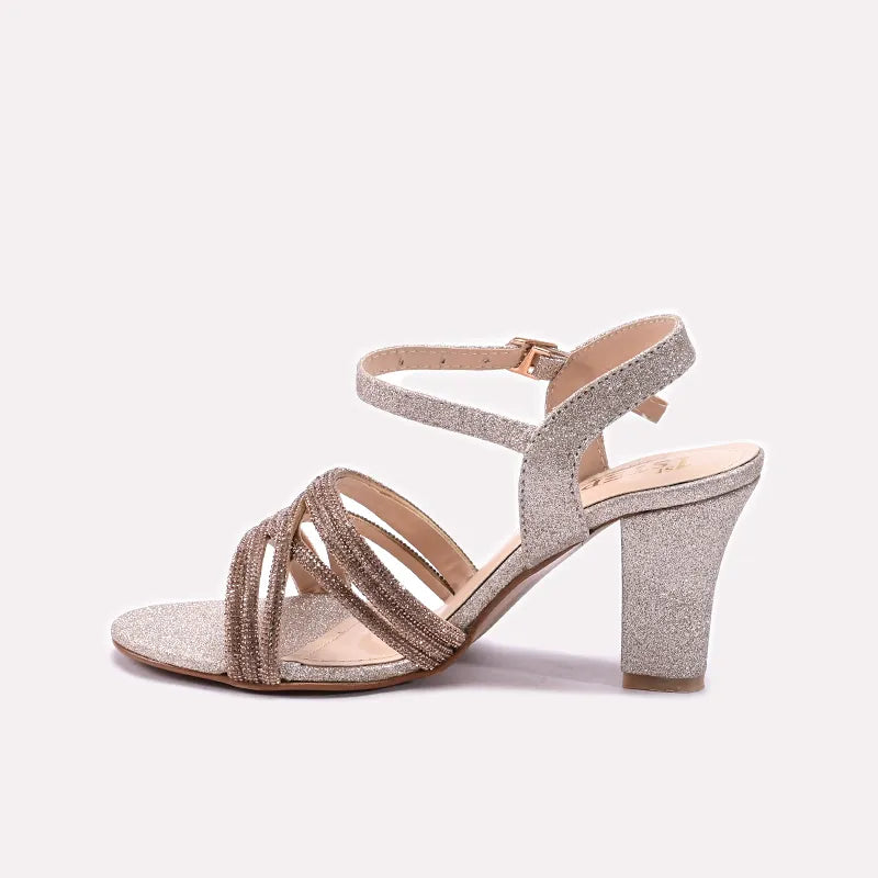 Womens Gold Bridal Sandals 0421512