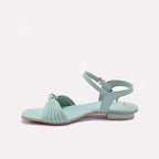 Womens Green Casual Sandals 0421357