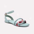Womens Light Green Casual Sandals 0421406