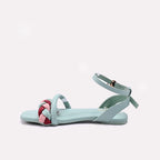 Womens Light Green Casual Sandals 0421406