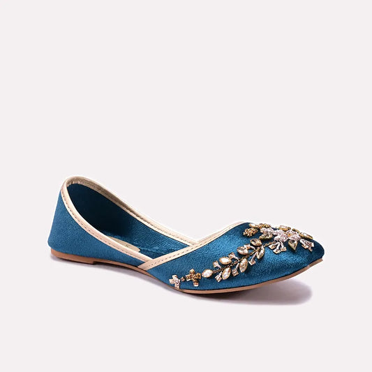 Womens Light Green Khussa 0440801