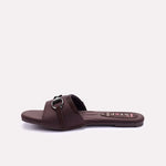 Womens Maroon Casual Slippers 0412986