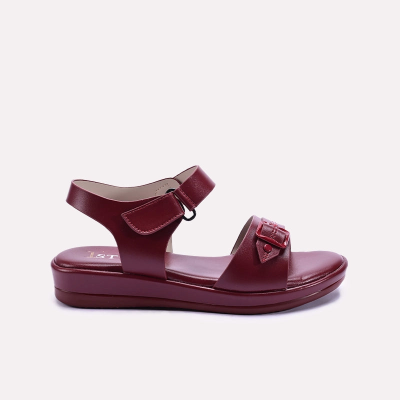 womens_maroon_comfy_casual_sandals_0421476_2.webp
