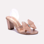 Womens Peach Fancy Sandals 0421361