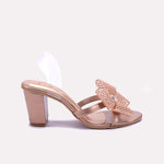 Womens Peach Fancy Sandals 0421361