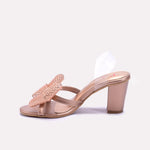 Womens Peach Fancy Sandals 0421361