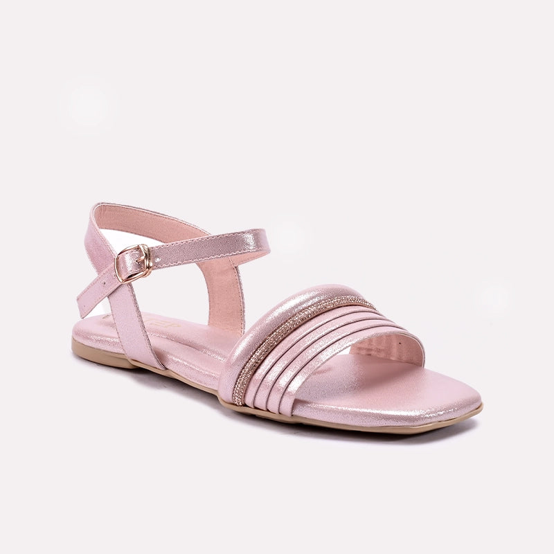 Peach Fancy Sandals
