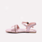 Peach Fancy Sandals for Women