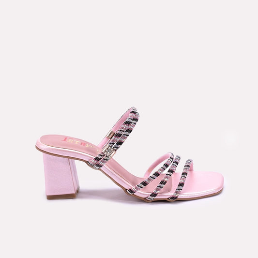 Womens Pink Bridal Sandals 0421335