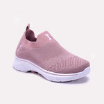 Pink Slip on Sneakers