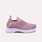 Womens Pink Slip on Sneakers