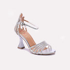 Tiffany Silver Bridal Heel Sandals 0421268