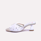 Womens Silver Fancy Pumps 0431382