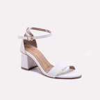 Womens White Casual Sandals 0421314