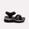 Womens Black Casual Sandals