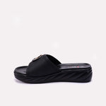 Black Casual Slippers for Women