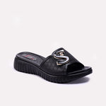 Black Casual Slippers
