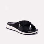 Black Comfy Casual Slippers