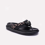 Black Comfy Flip Flops