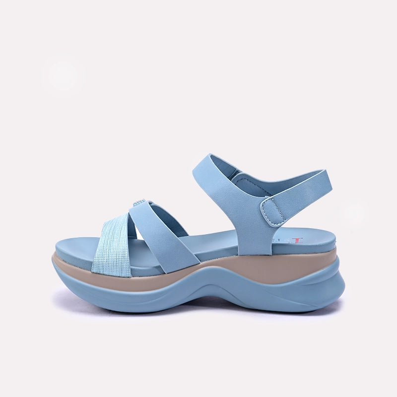 Blue Casual Sandals for Women