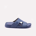 Womens Blue Casual Slippers