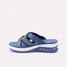 Blue Comfy Casual Slippers for Women