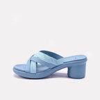 Blue Heel Casual Slippers for Women