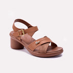 Brown Casual Sandals