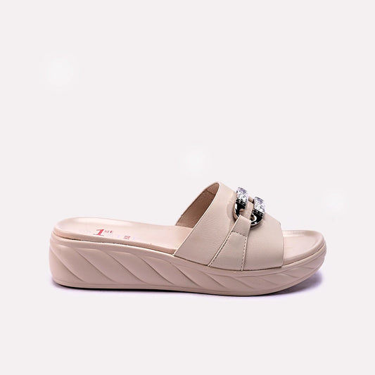Womens Fawn Casual Slippers